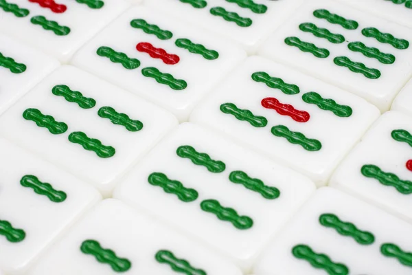 Mahjong πλακάκια — Φωτογραφία Αρχείου