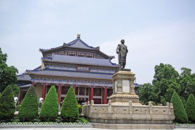 Sun yat-Sen'in memorial hall Guangzhou, Çin