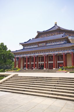 Sun yat-Sen'in memorial hall Guangzhou, Çin