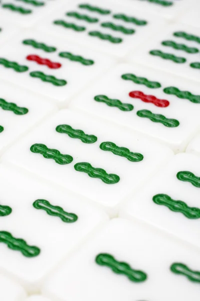 Mattonelle di Mahjong — Foto Stock