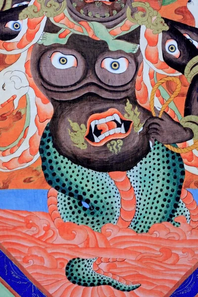 中国怪物油漆 — 图库照片