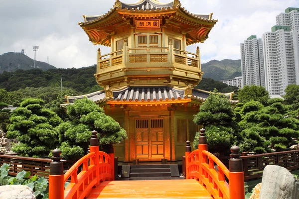 Павільйон абсолютна досконалість в Nan Lian саду, Hong — стокове фото