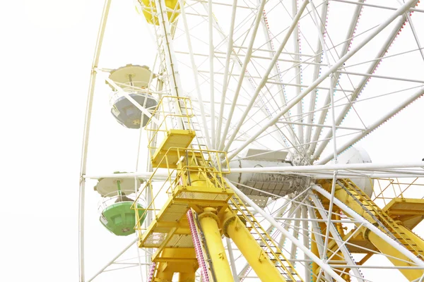 stock image Ferris wheel against a blue sky