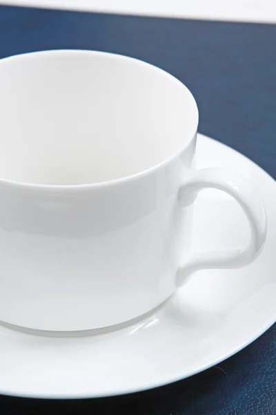 Perfecto taza de café blanco —  Fotos de Stock