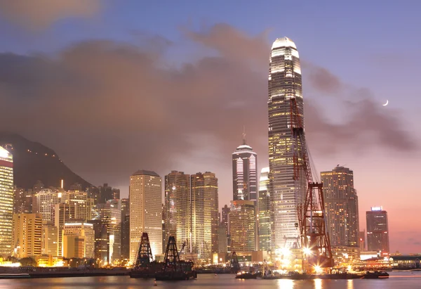 Hong Kong Sunset — Stok fotoğraf
