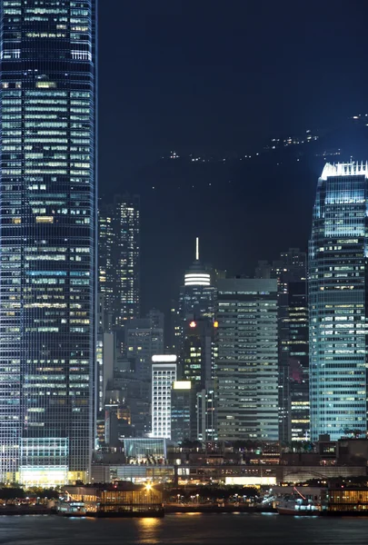 홍콩 야경 — 스톡 사진