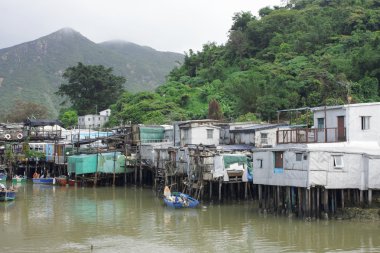 hong Kong Tai o balıkçı köyü