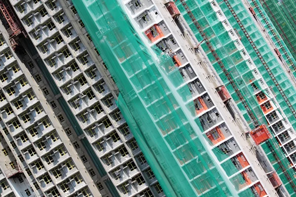 Baustelle für Privatwohnungen — Stockfoto