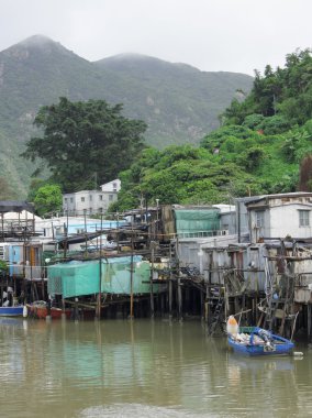 hong Kong Tai o balıkçı köyü