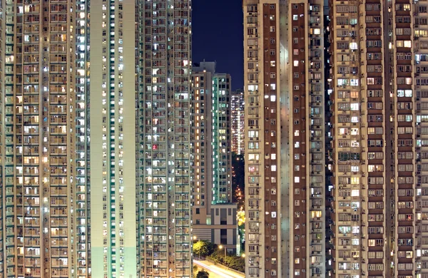 Hong kong lakásügy bérház — Stock Fotó