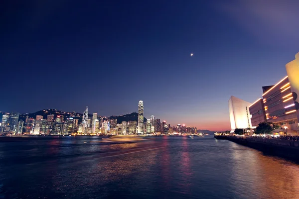 Hongkong noc — Stock fotografie
