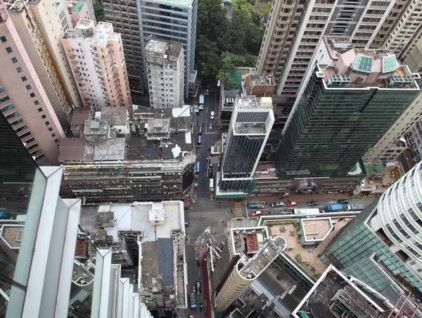 Hong kong yukarıda — Stok fotoğraf