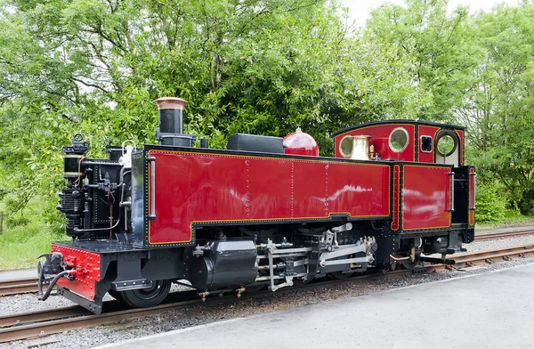 旧的老式蒸汽火车 — 图库照片