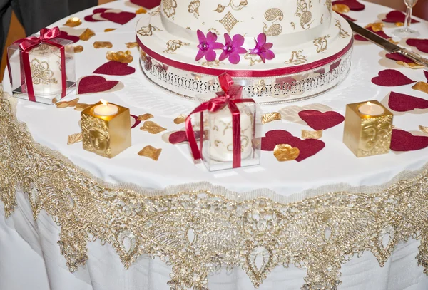 Svatební dort — Stock fotografie