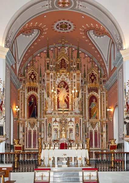 Κύριο βωμό της εκκλησίας του Σαντιάγο, arboleas, Ισπανία — Φωτογραφία Αρχείου