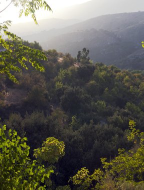 gün batımında alpujarra Dağları