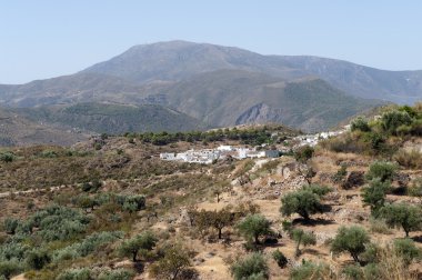 almegijar Köyü, alpujarras, İspanya