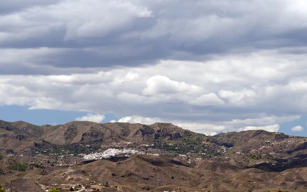 Вид на деревню Бедар, недалеко от Мохакара, Испания — стоковое фото