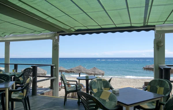 Beach Bar at Mojacar, Spain — Stock Photo, Image