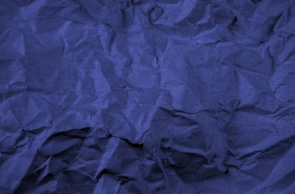 Grote donkere blauwe geplette stof achtergrond (textuur) — Stockfoto