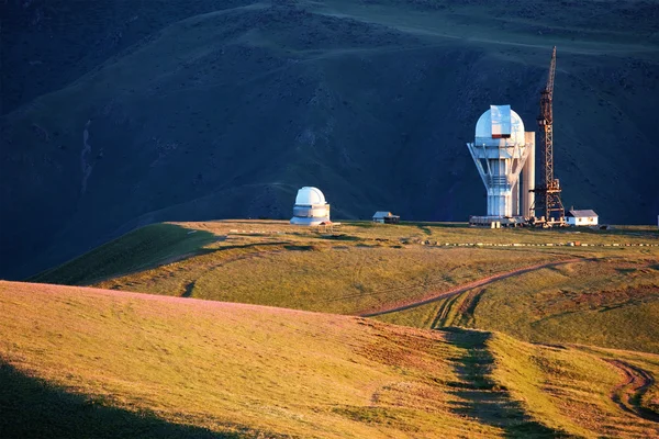Observatory in mountains — Stock Photo, Image