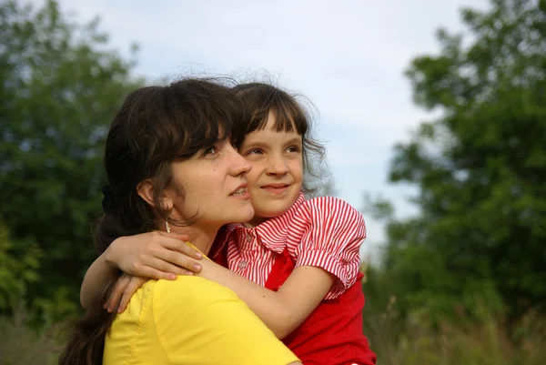 Tochter und Mutter — Stockfoto