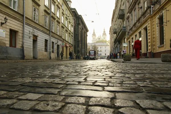 Вулиці Львова — стокове фото