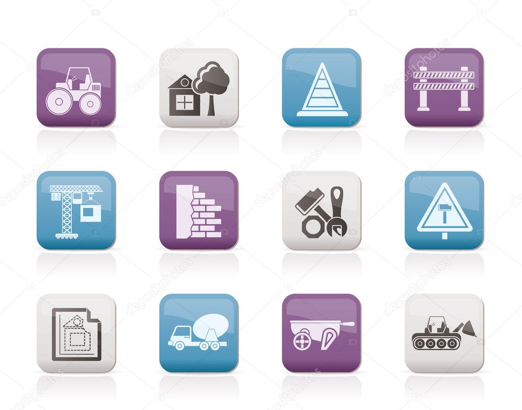 Construction and building Icons