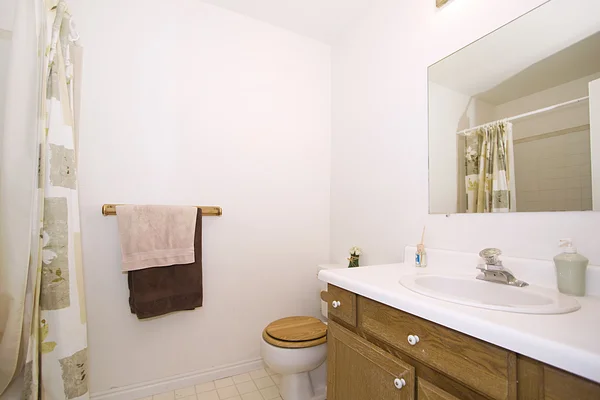 Imagen de cerca de un interior de baño —  Fotos de Stock