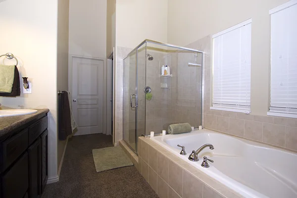 Nahaufnahme Bild eines Badezimmers — Stockfoto