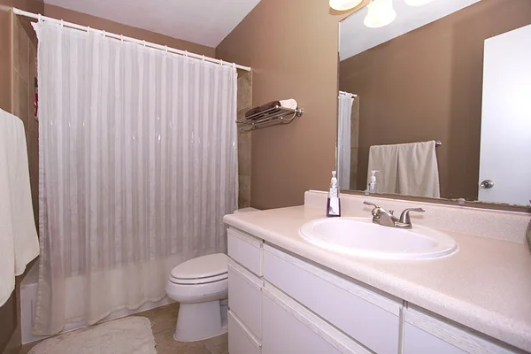 Imagen de cerca de un interior de baño —  Fotos de Stock