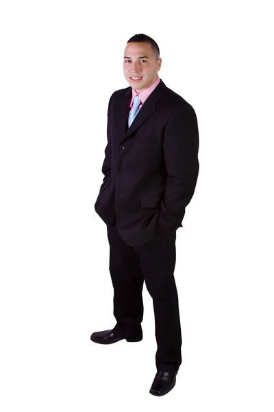Handsome Hispanic Businessman — Stock Photo, Image
