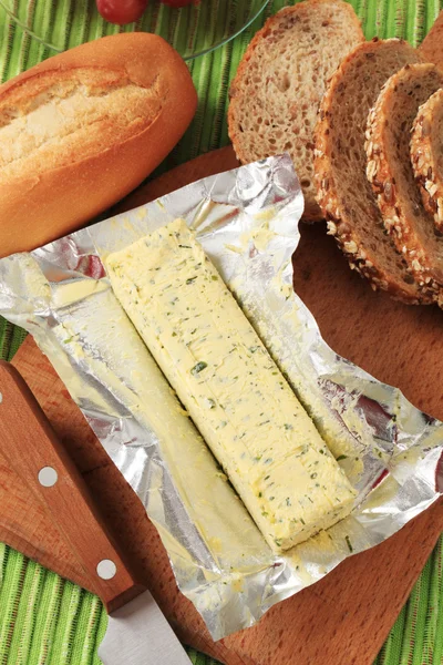 Bylinkové máslo — Stock fotografie