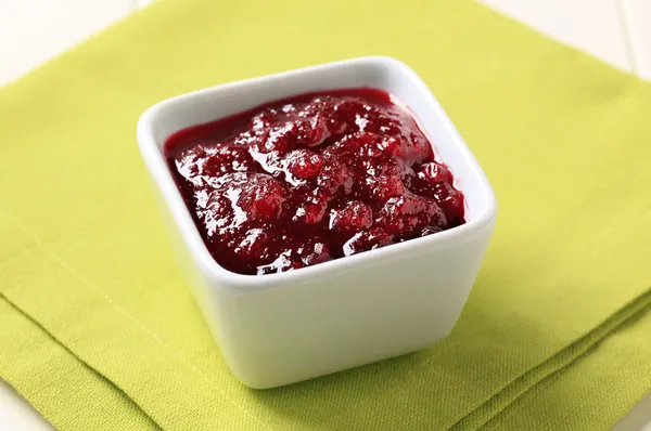 Cranberry sauce — Stock Photo, Image