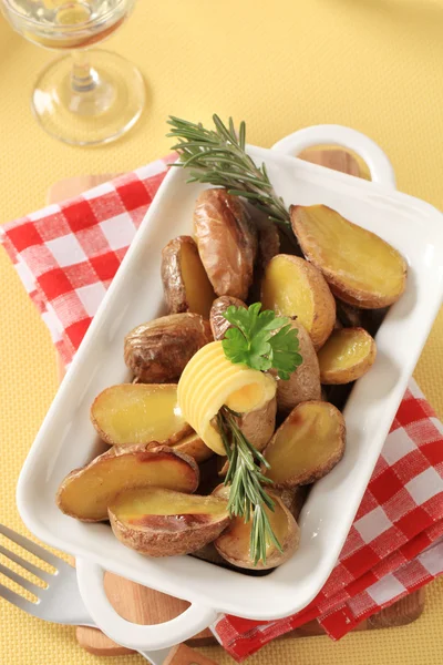 Pieczone ziemniaki — Zdjęcie stockowe