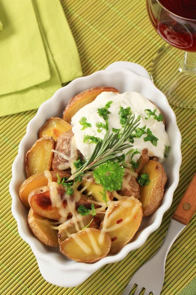 Картофельное блюдо — стоковое фото