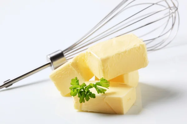 Blocks of butter — Stock Photo, Image
