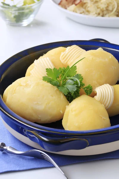 水煮的土豆 — 图库照片