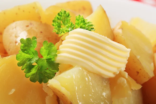 Kokt potatis — Stockfoto