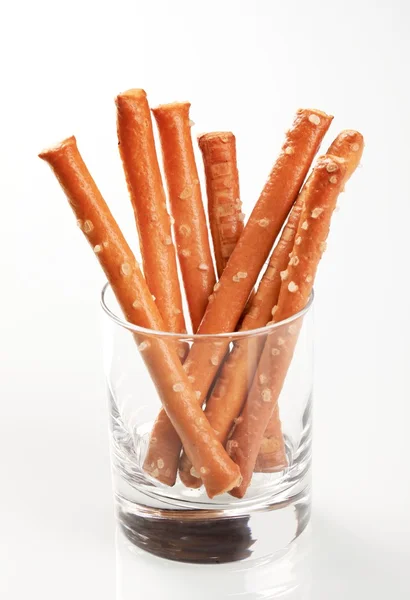 Salted breadsticks — Zdjęcie stockowe