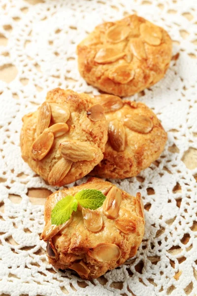 Cookie-uri de migdale — Fotografie, imagine de stoc