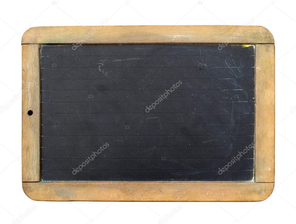 Vintage slate chalk board