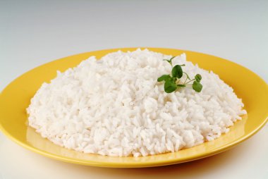 Boiled white rice clipart
