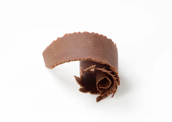 Шоколад curl — стокове фото