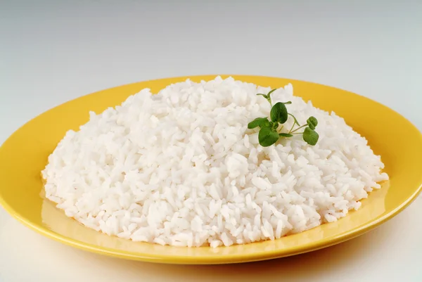 Gekookte witte rijst — Stockfoto