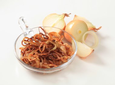 Browned onion clipart