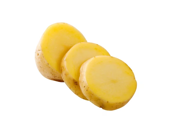 Pokrojonych w plasterki ziemniaków — Zdjęcie stockowe