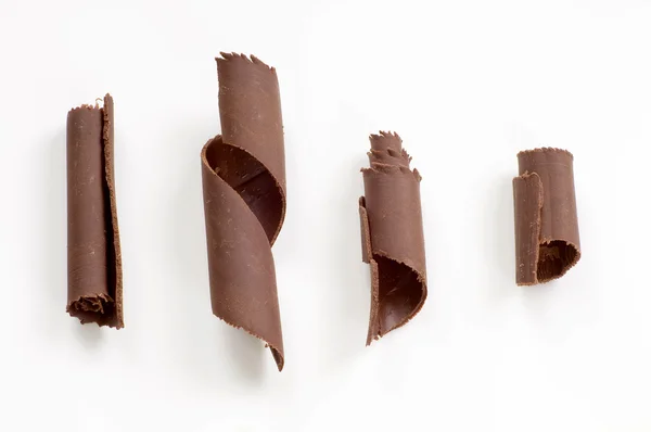 Čokoládové kudrlinky — Stock fotografie