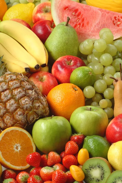 Assortimento di frutta fresca — Foto Stock
