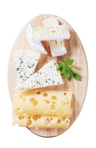 Різновид сиру — стокове фото